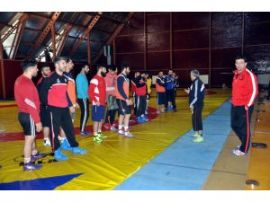 Grekoromen Güreş Milli Takımı'nın Aladağ kampı