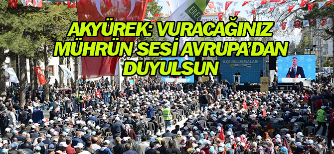 Vuracağınız Mührün Sesi Avrupa ve Amerika’dan Duyulsun