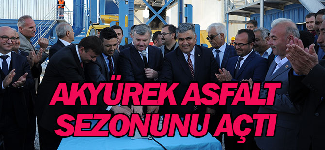Başkan Akyürek Ereğli'de Asfalt Sezonunu Açtı
