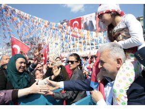 AK Parti'nin Uşak mitingi