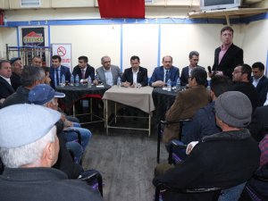 Altunyaldız, Karapınar’da referandum çalışmalarına devam etti