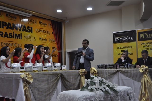 Emmioğlu’nun 9. Umre çekilişi yapıldı