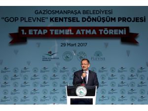 "GOP Plevne" Kentsel Dönüşüm Projesi'nin temeli atıldı