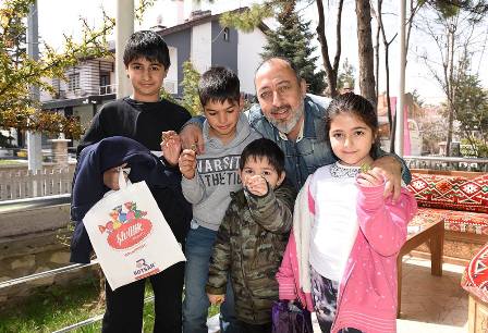 Başkan'dan örnek hareket