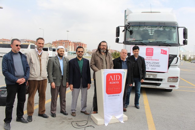 AID’den Suriye’ye sağlık TIR’ı