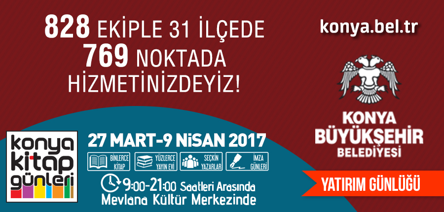 Konya Büyükşehir yatırımları