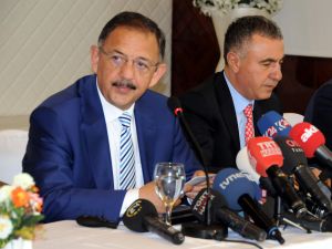 Çevre ve Şehircilik Bakanı Özhaseki, Diyarbakır'da (1)