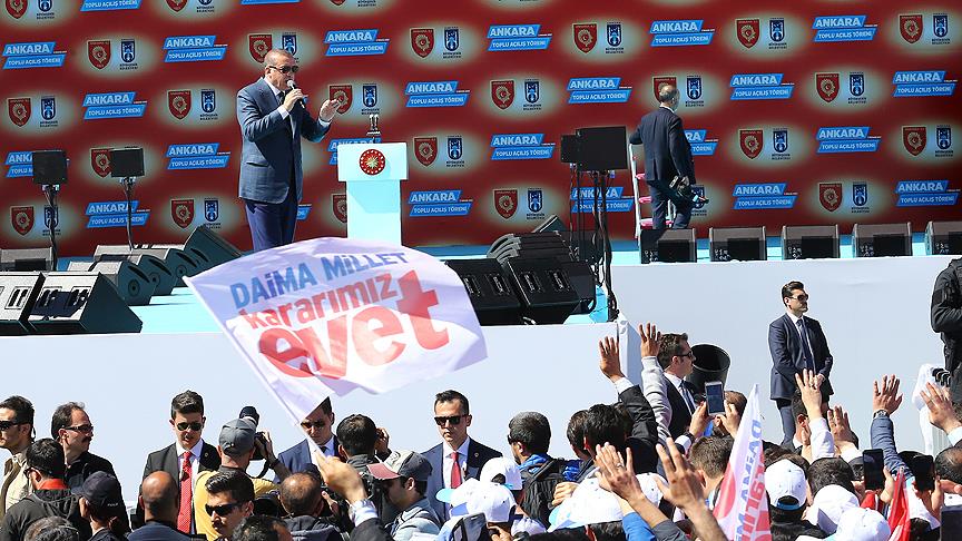 Cumhurbaşkanı Erdoğan, Ankara'da toplu açılış töreninde konuştu VİDEO HABER