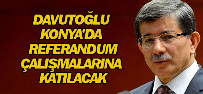 Ağralı: Davutoğlu, evet çalışmalarına katılacak