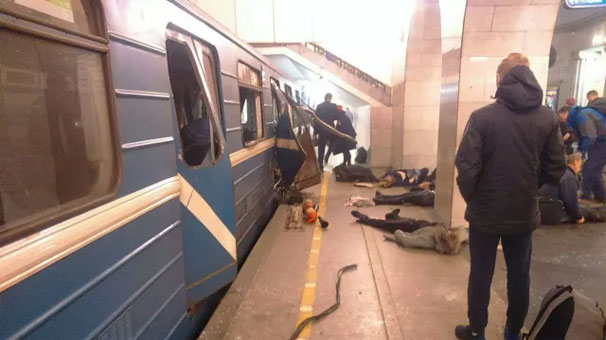 Son dakika... Rusya'da metroda patlamalar! Çok sayıda can kaybı var...