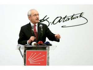 - CHP Genel Başkanı Kılıçdaroğlu: