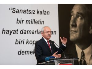 Kılıçdaroğlu, sanatçılarla bir araya geldi