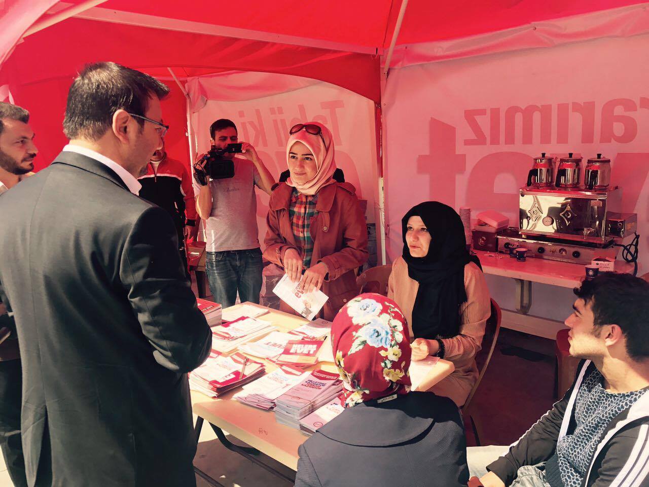 Taşpınar'dan esnaf ziyareti