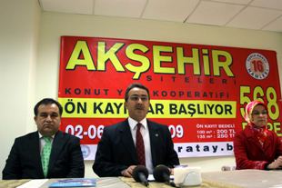 Akşehir Kooperatifi için ön kayıtlar başlıyor