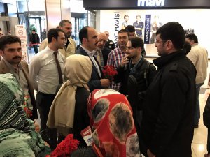 Başkan Altay tramvayda destek istedi
