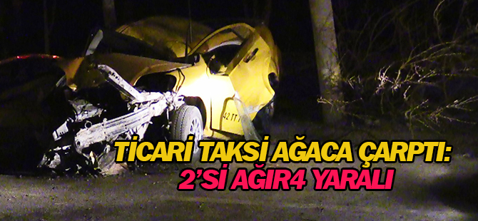 Konya'da Trafik Kazası: 4 Yaralı
