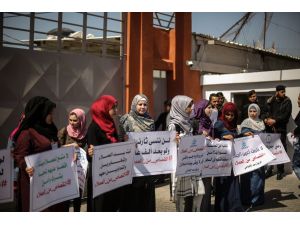 Gazze'de "İsrail casuslarına kısas" gösterisi