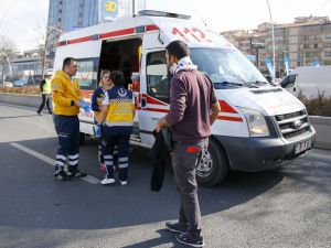 Başkentte trafik kazası: 8 yaralı