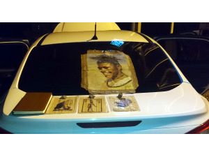 Erzurum'da Picasso tablosu ele geçirildi