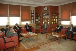 İl müdürleri Korkmaz'ı ziyaret etti