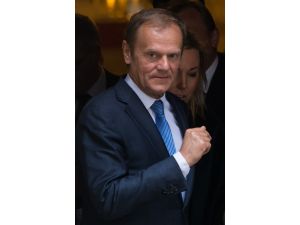 AB Konseyi Başkanı Tusk Londra'da