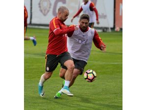 Galatasaray'da Medipol Başakşehir maçı hazırlıkları