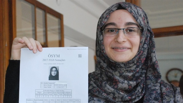 YGS’de hayatının şokunu yaşayan genç kıza sevindiren haber