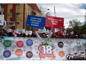 TÜGVA'dan "Türkiye için evet" yürüyüşü