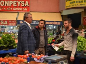 Karatay'da esnaflar "Evet" diyor