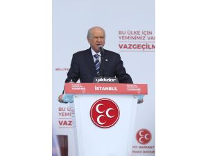 MHP'nin İstanbul Mitingi