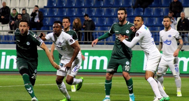 Konyaspor deplasmandan 1 puan çıkardı