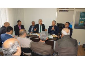 AK Parti Milletvekili Ceylan'dan ÇUDEF'e ziyaret