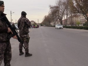 Konya'da özel harekat destekli trafik uygulaması