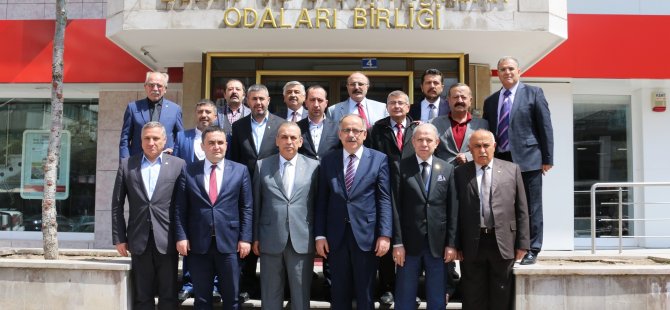 MHP’den KONESOB'a ziyaretı