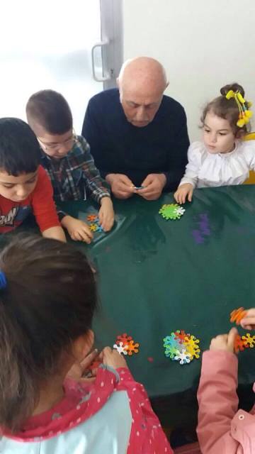 Çınarlar fidanlarla buluştu