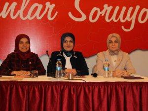 Kadınlar, milletvekilleriyle bir araya geldi