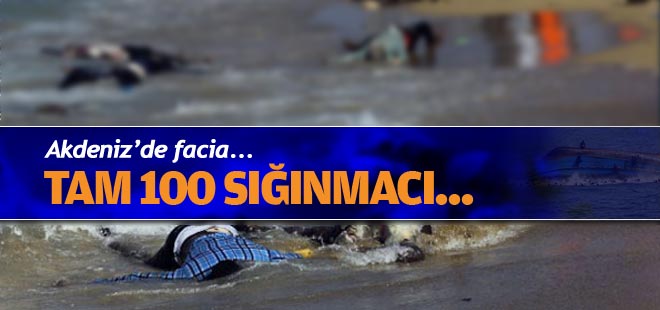 Libya'da sığınmacı botu battı: 100 kişi kayıp!