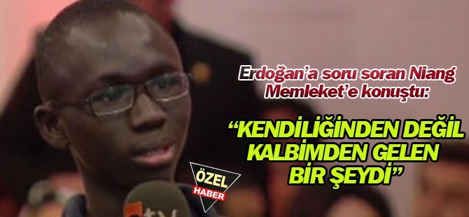 Muhammed Niang duygularını Memleket'e anlattı: Dilimden değil kalbimden gelen...