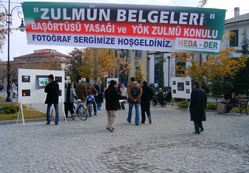 YÖK zulmü sergide