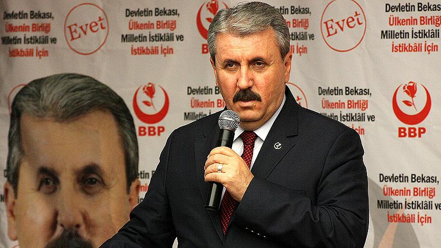 BBP Genel Başkanı Destici'den "bedelli" açıklaması
