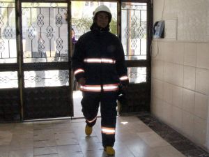 Önce yangına sonra sandığa gittiler