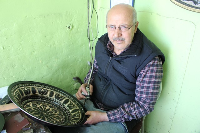 Bakır ürünler Usta ellerde hayat buluyor