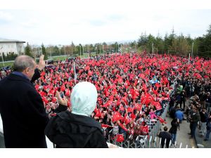 Cumhurbaşkanı Erdoğan Ankara'da