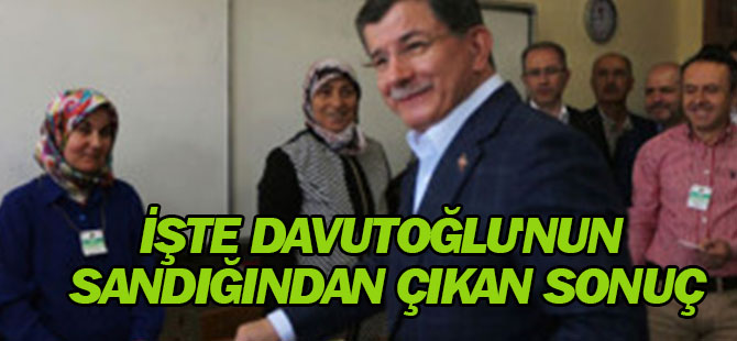 Davutoğlu'nun Sandığından 249 evet, 107 hayır oyu çıktı
