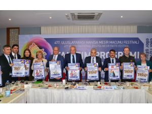 477. Uluslararası Manisa Mesir Macunu Festivali'ne doğru