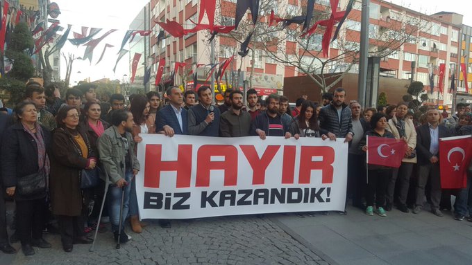 CHP'den Konya'da  YSK protestosu