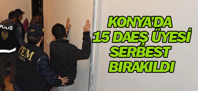 Konya'daki terör operasyonu