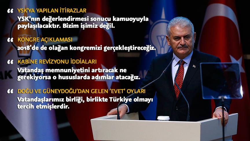 Yıldırım: Milletin kabul ettiğini sen kabul etmezsen ne yazar
