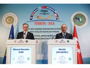 SICA 2. Dışişleri Bakanları Forumu ortak basın toplantısı