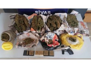Sivas'ta uyuşturucu operasyonu